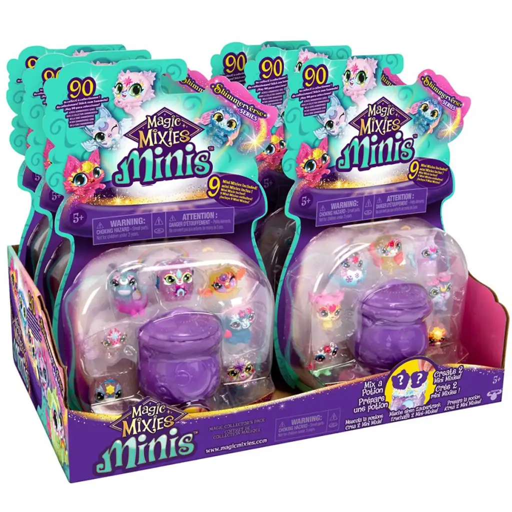 imagen de Moose: Paquete de figuras Magic Mixies mini de 9 piezas con 2 figuras sorpresa 1