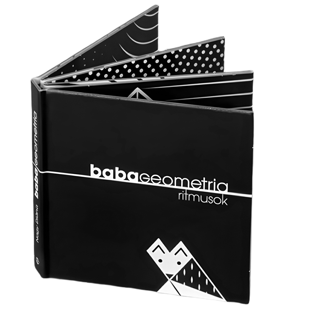 imagen de Móra: Babageometría - Libro de bebé que desarrolla la vista 1