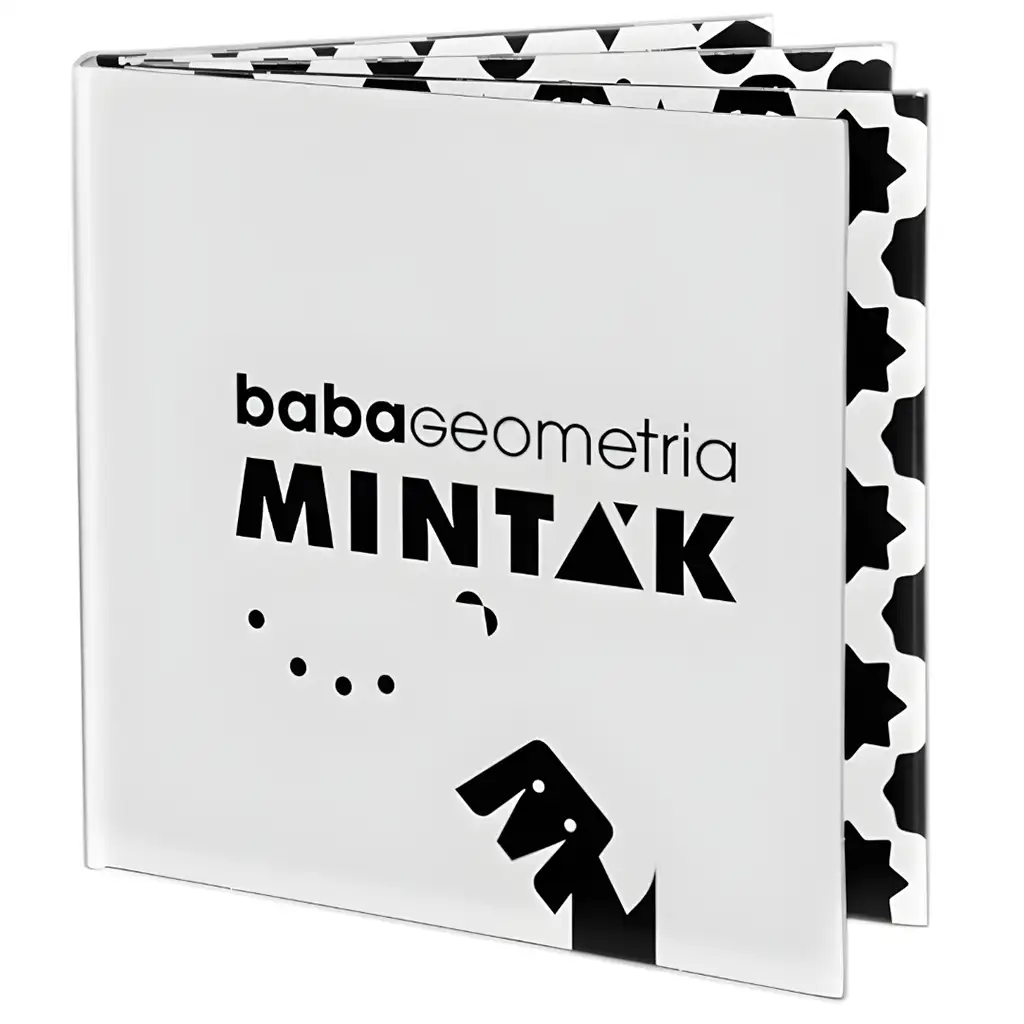 imagen de Móra: Babageometría - Libro de bebés para desarrollar la vista 1