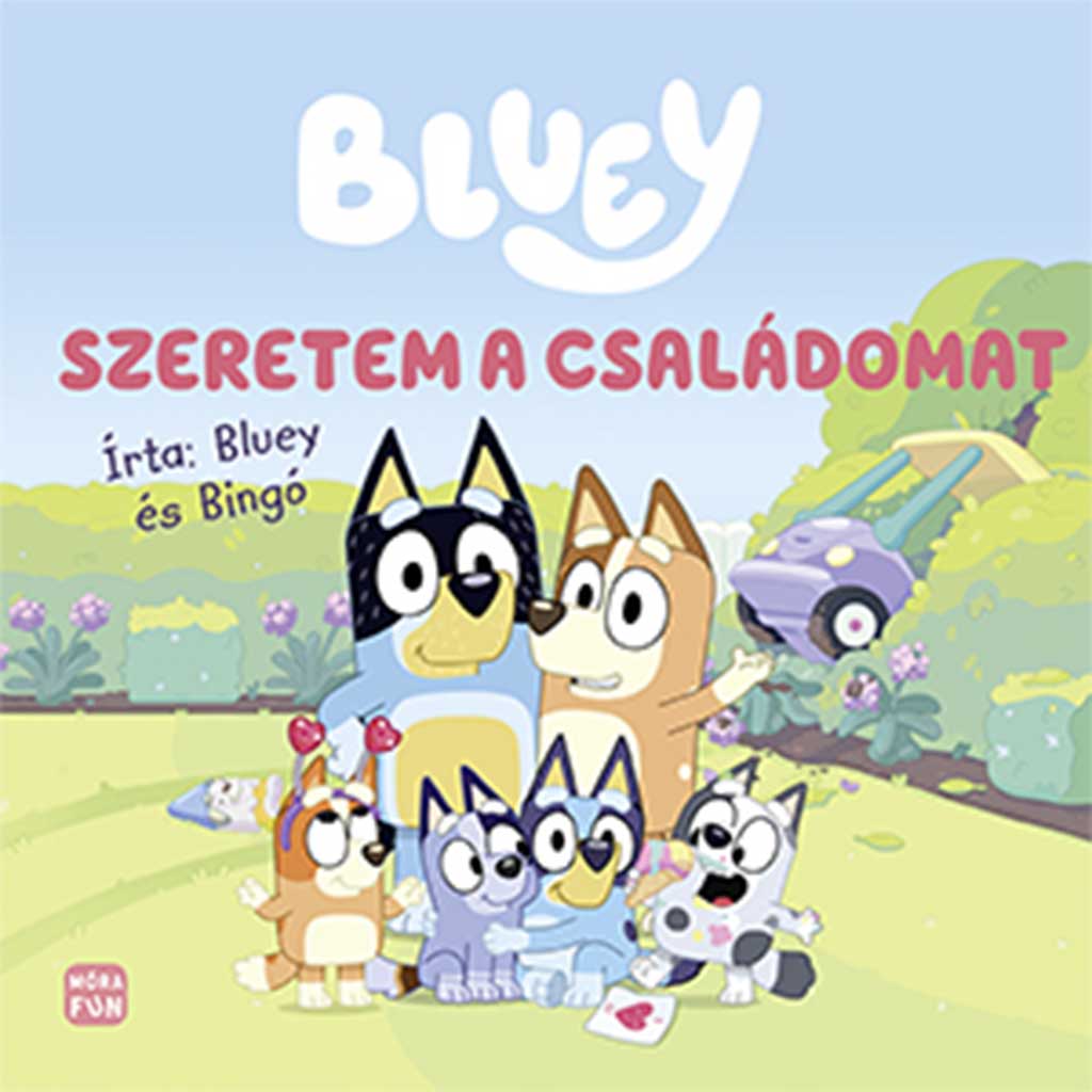 imagen de Móra: Bluey Me encanta mi familia libro de cuentos 1