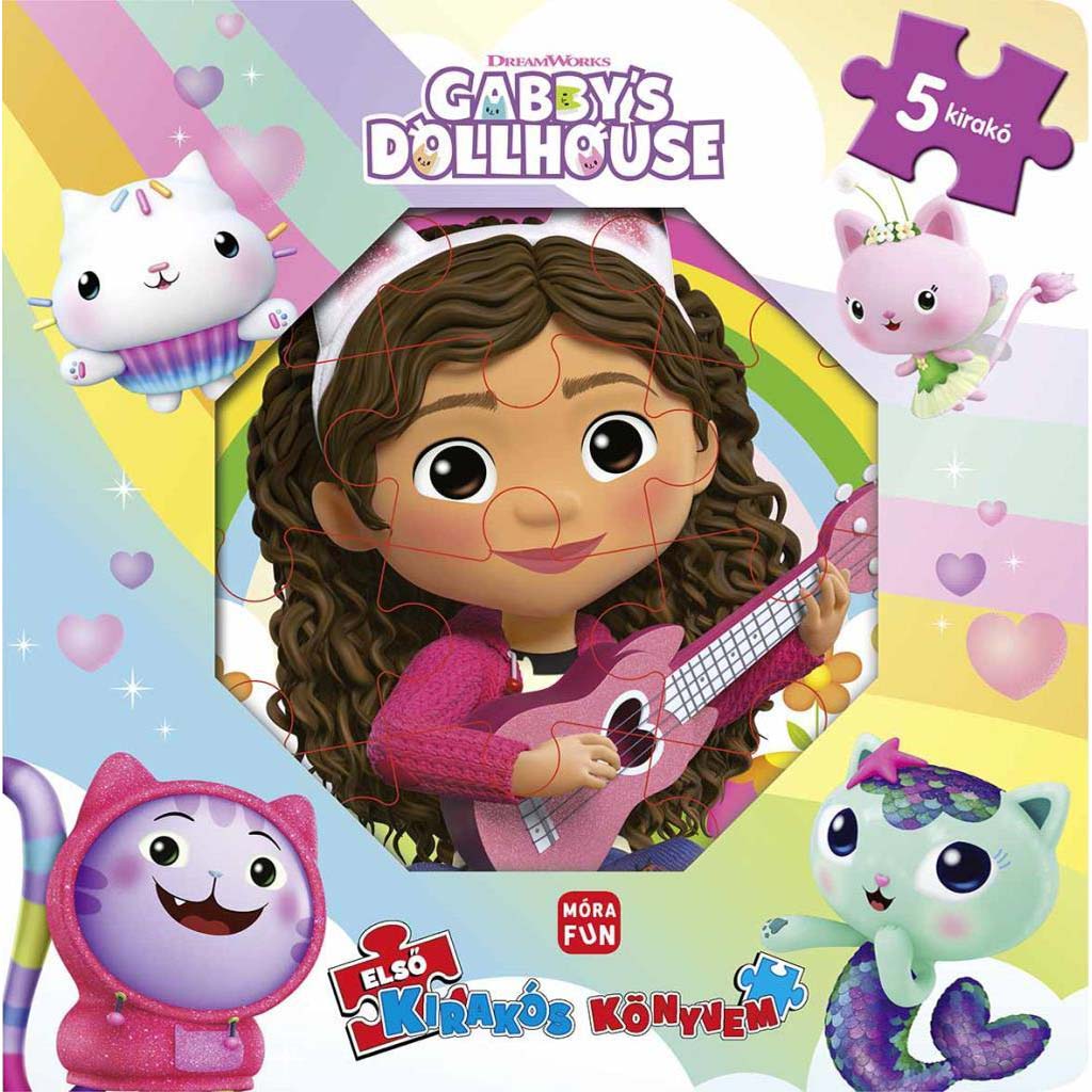 imagen de Móra: Casa de muñecas Gabi - Mi primer libro de rompecabezas 1