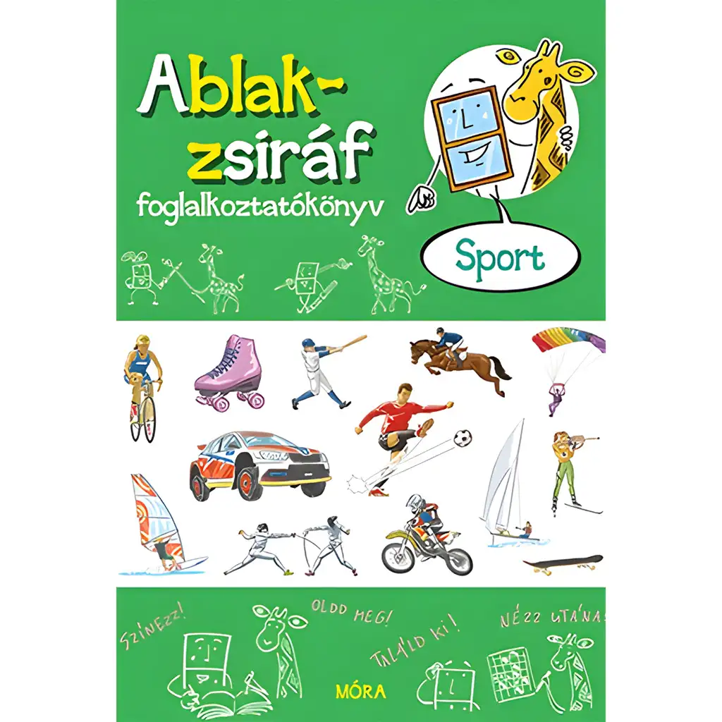 imagen de Móra: Eszterág Ildikó - Libro de actividades Ventana-Jirafa - Deporte 1