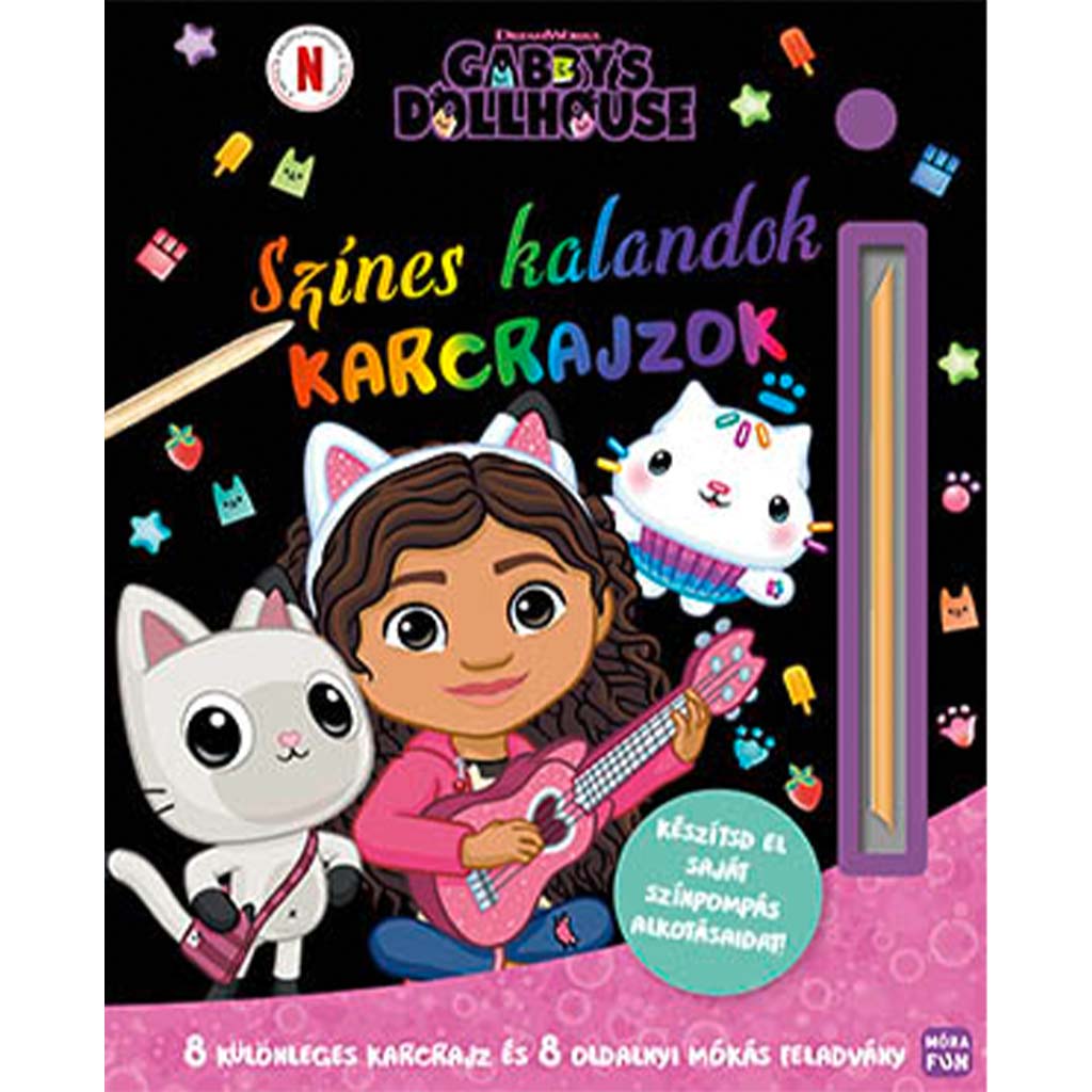 imagen de Móra: Gabi casa de muñecas - Aventuras coloridas rasguños 1