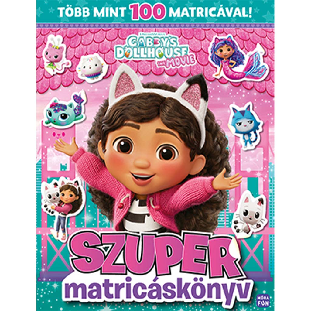 imagen de Móra: Gabi casa de muñecas La película - Super libro de pegatinas 1