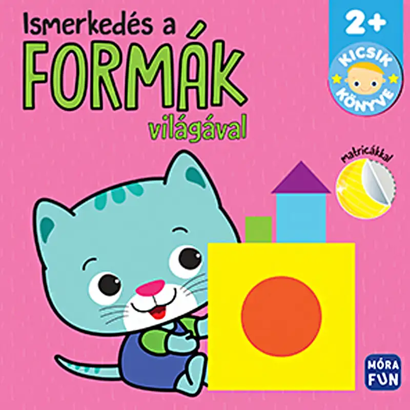 imagen de Móra: Introducción al mundo de las formas - Libro de pegatinas para los más pequeños 1