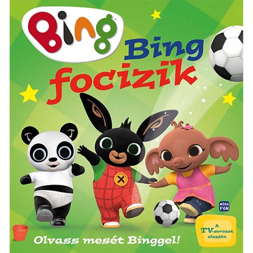 imagen de Móra: ¡Lee un cuento con Bing! - Bing juega al fútbol 1