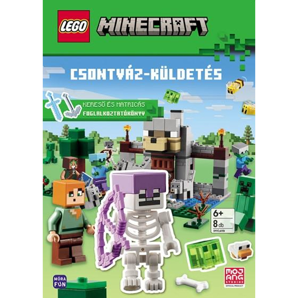 imagen de Móra: LEGO® Minecraft Misión del Esqueleto libro de actividades 1