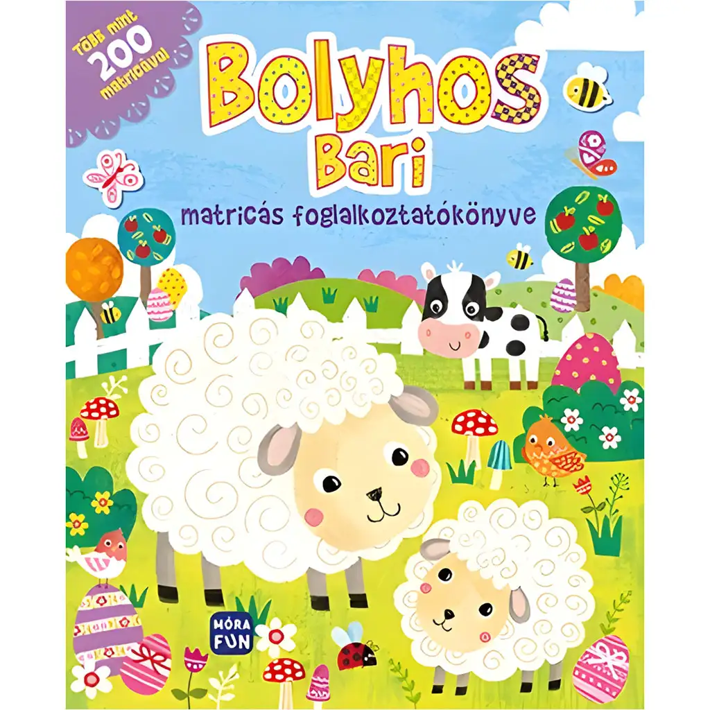 imagen de Móra: Libro de actividades con pegatinas de Oveja Peluda 1