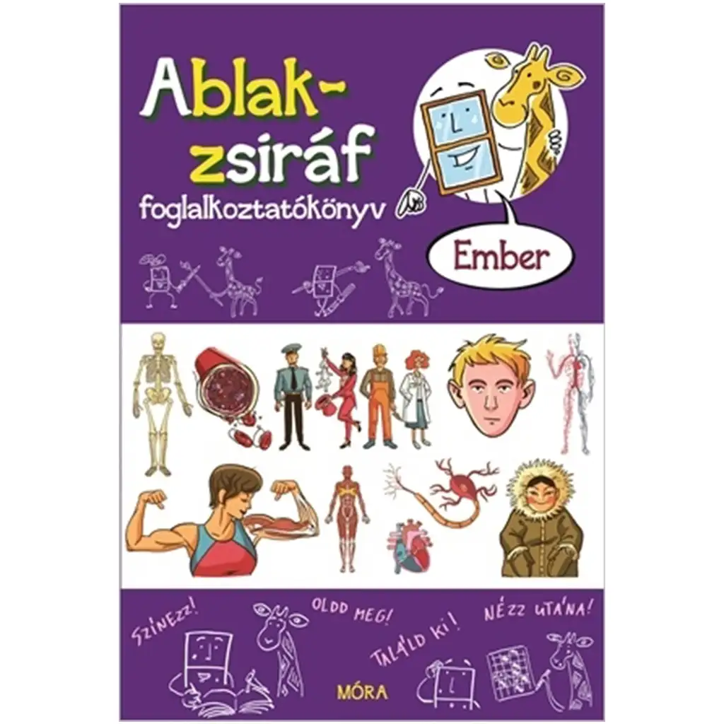 imagen de Móra: Libro de actividades de jirafa de ventana – Hombre 1