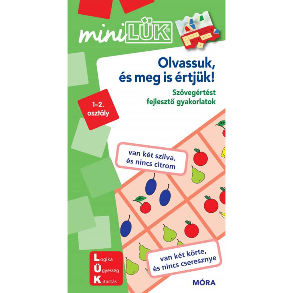 imagen de Móra: miniLÜK ¡Leamos y entendamos! - Ejercicios para desarrollar la comprensión lectora 1