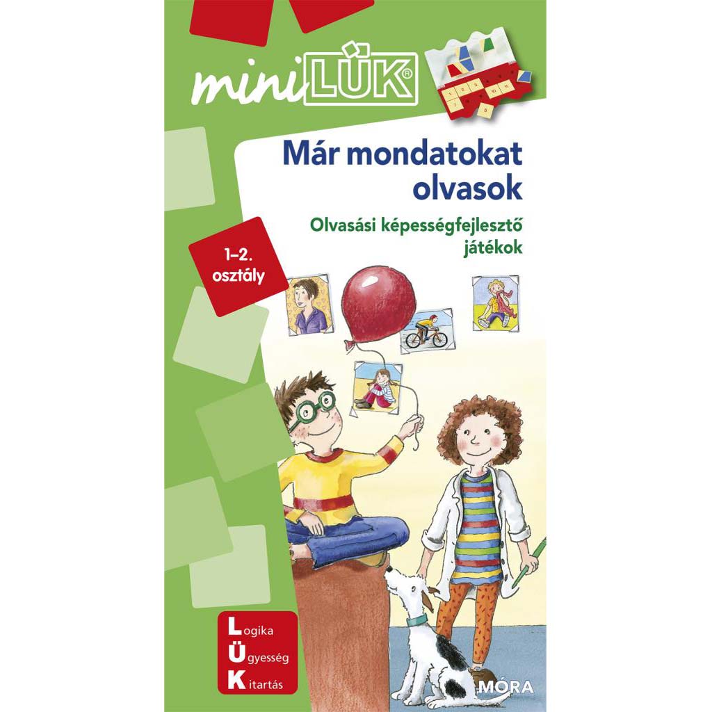 imagen de Móra: miniLÜK Ya leo oraciones - Juegos para el desarrollo de la capacidad de lectura 1–2. grado 1