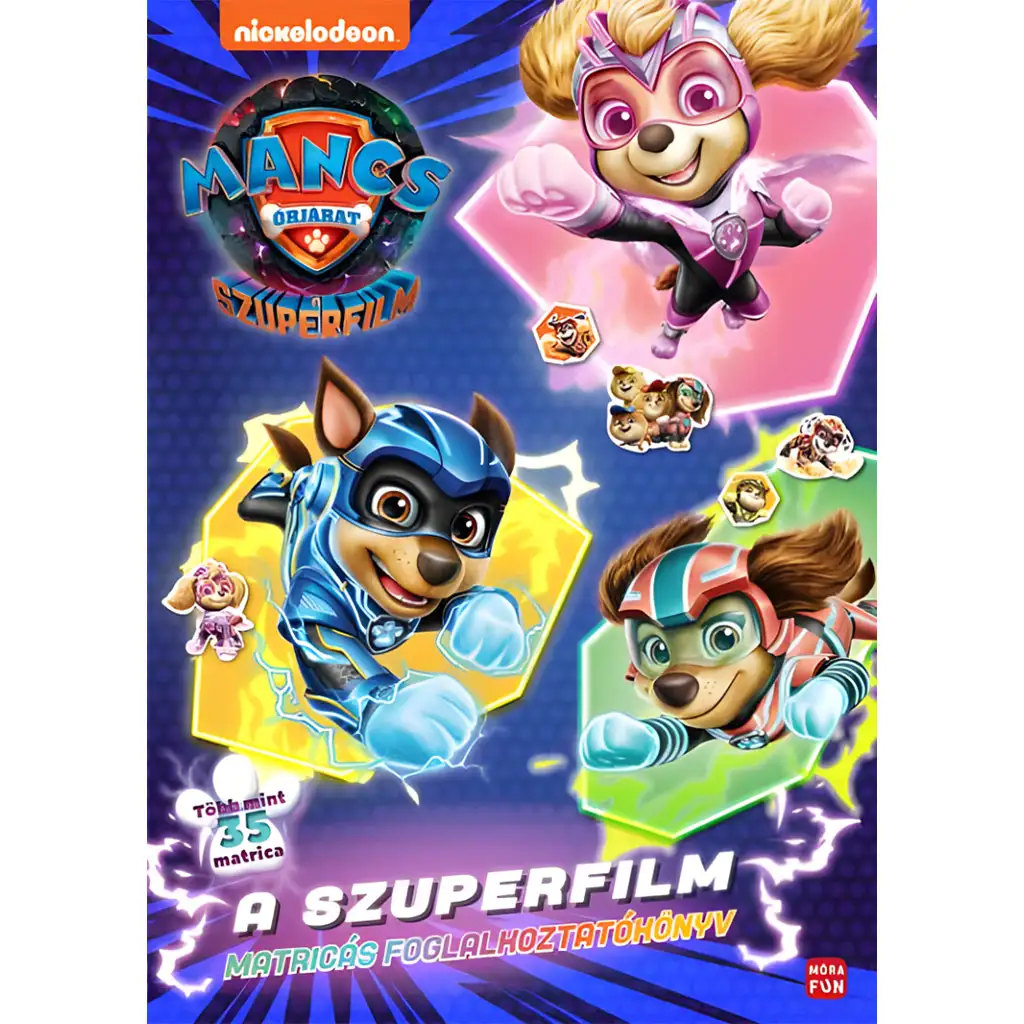 imagen de Móra: Patrulla Canina - El Superpelícula libro de actividades con pegatinas 1