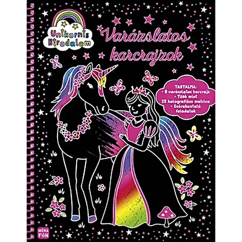 imagen de Móra: Reino de Unicornios - Dibujos Mágicos para Rascar 1