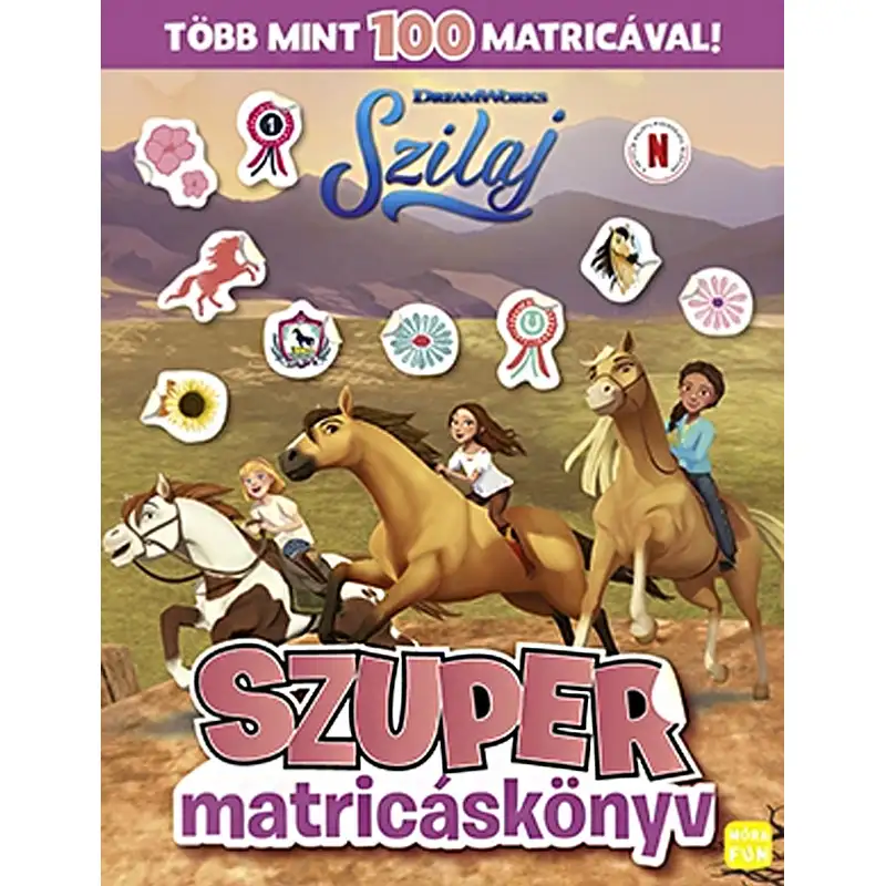 imagen de Móra: Spirit - ¡Libro de pegatinas súper! - ¡Con más de 100 pegatinas! 1