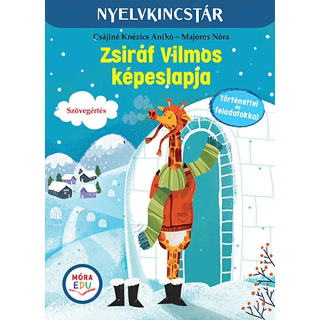 imagen de Móra: Tarjeta de felicitación de la jirafa Vilmos libro de actividades 1