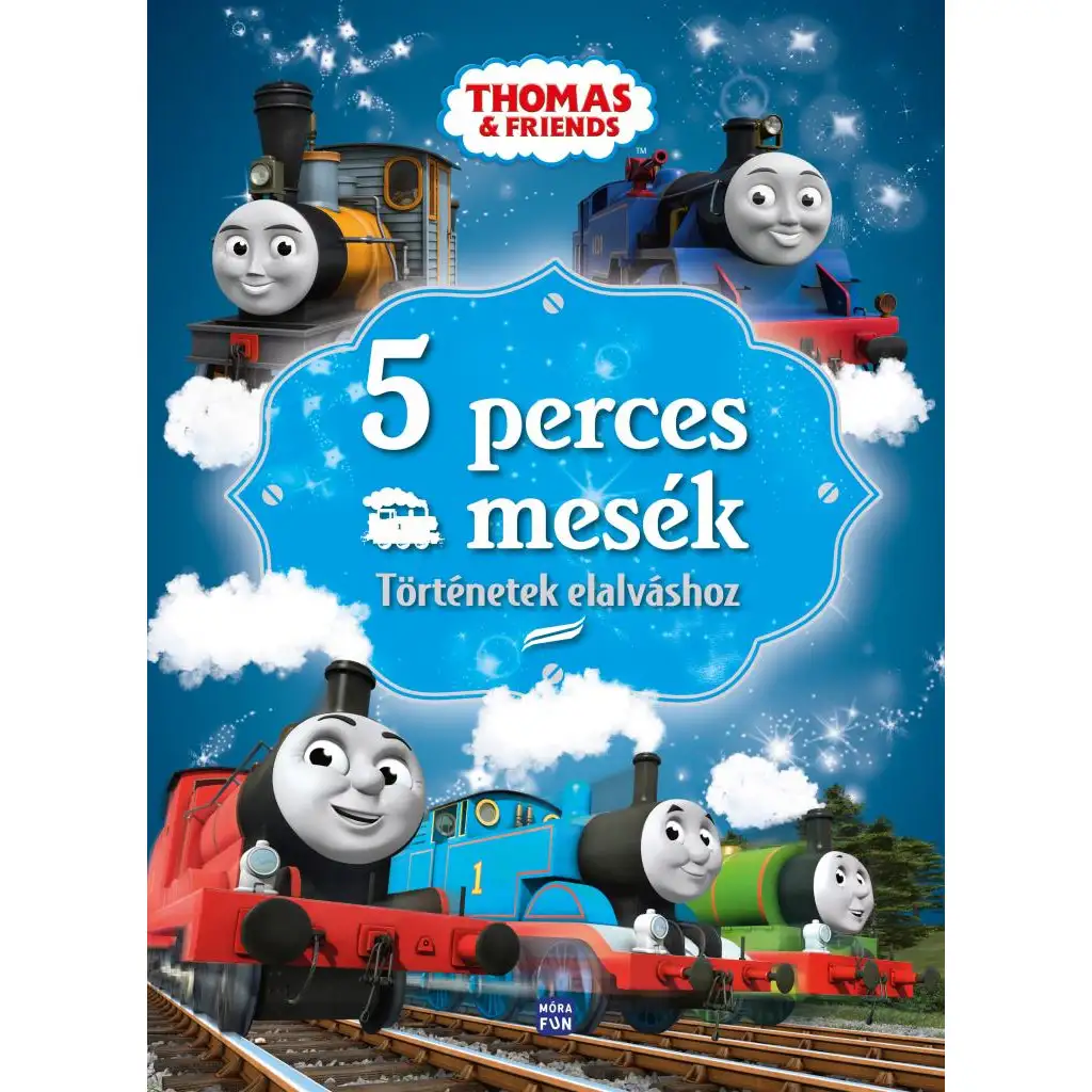 imagen de Móra: Thomas, el tren de vapor - Cuentos de 5 minutos 1