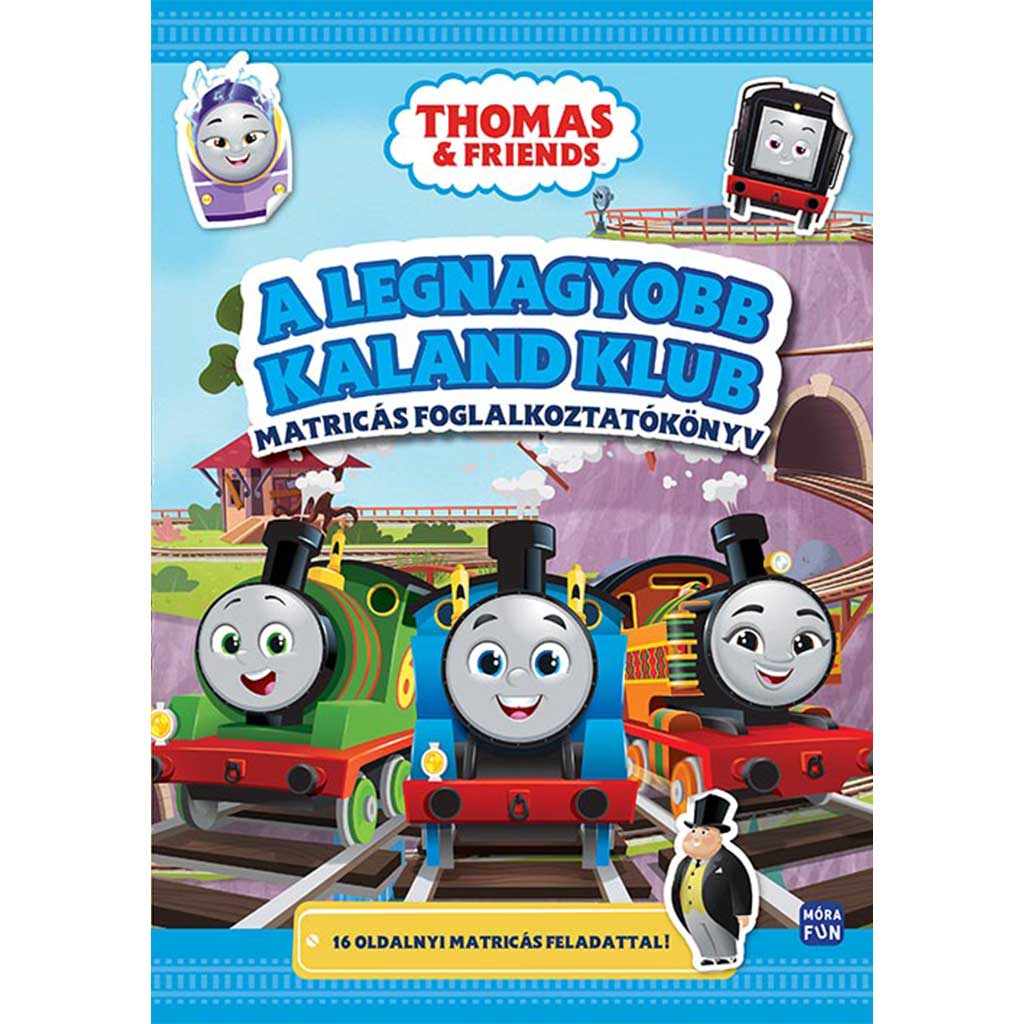 imagen de Móra: Thomas & Friends - El mayor libro de actividades con pegatinas del club de aventuras 1