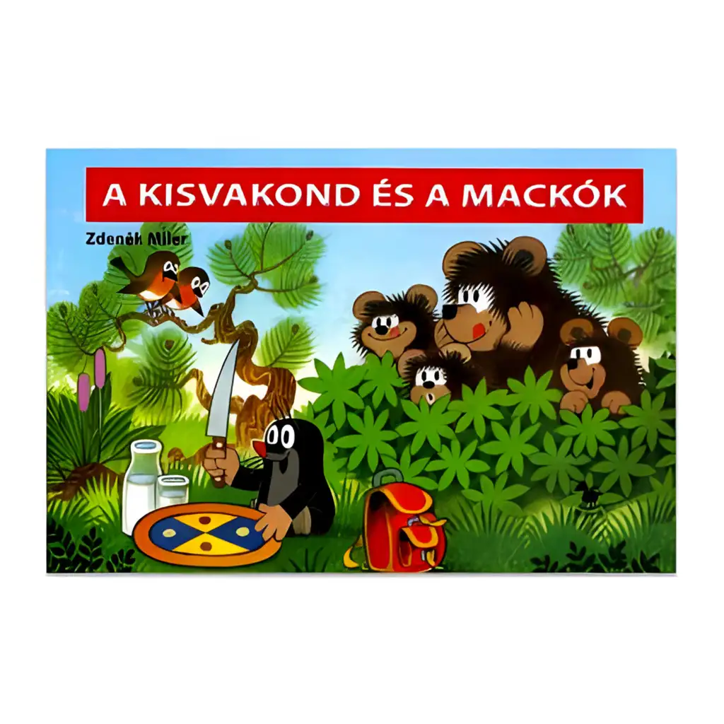 imagen de Móra: Zdeněk Miler - El libro de cuentos desplegables de la pequeña topo y los osos 1