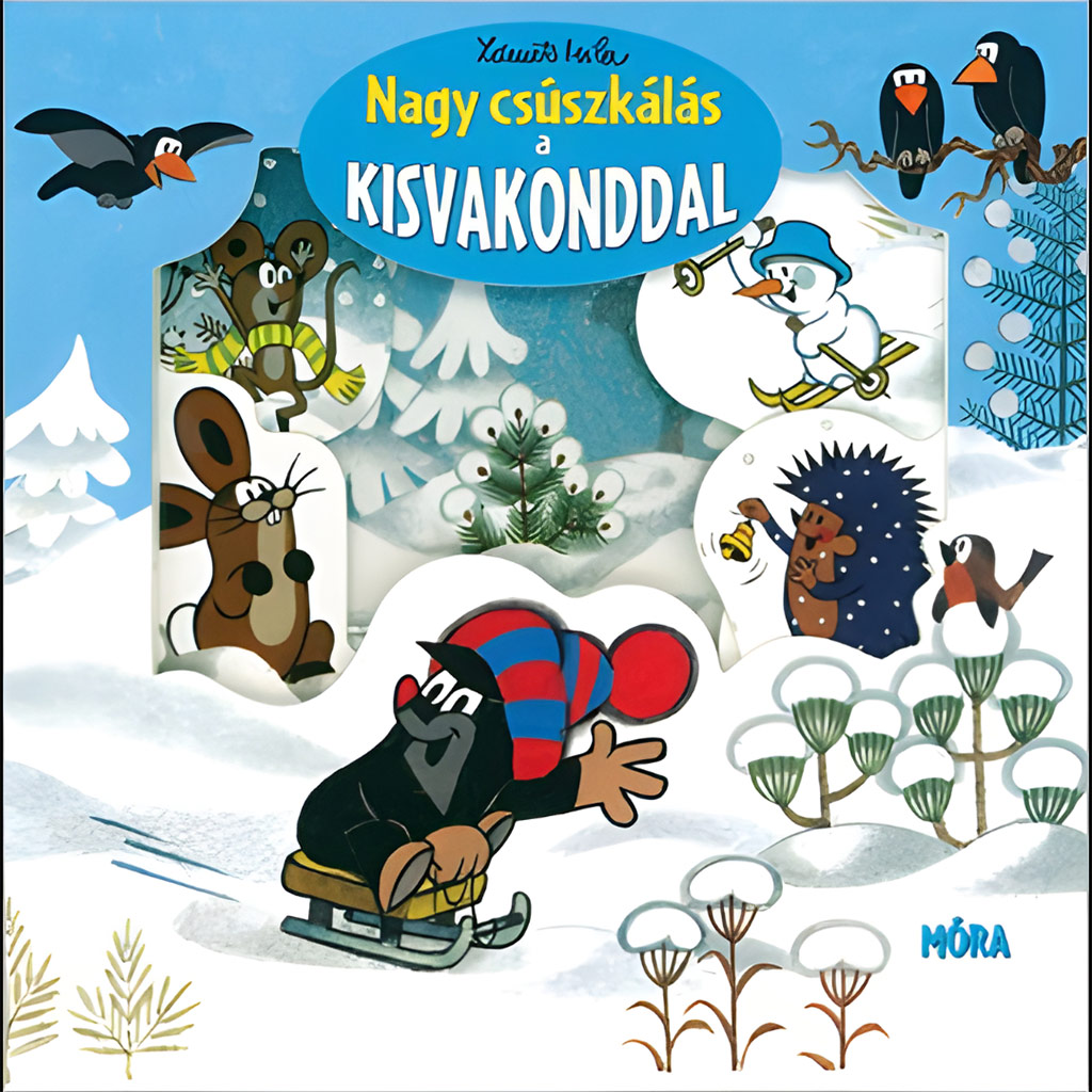 imagen de Móra: Zdeněk Miler - Gran deslizamiento con el pequeño topo Libro de páginas troqueladas 1