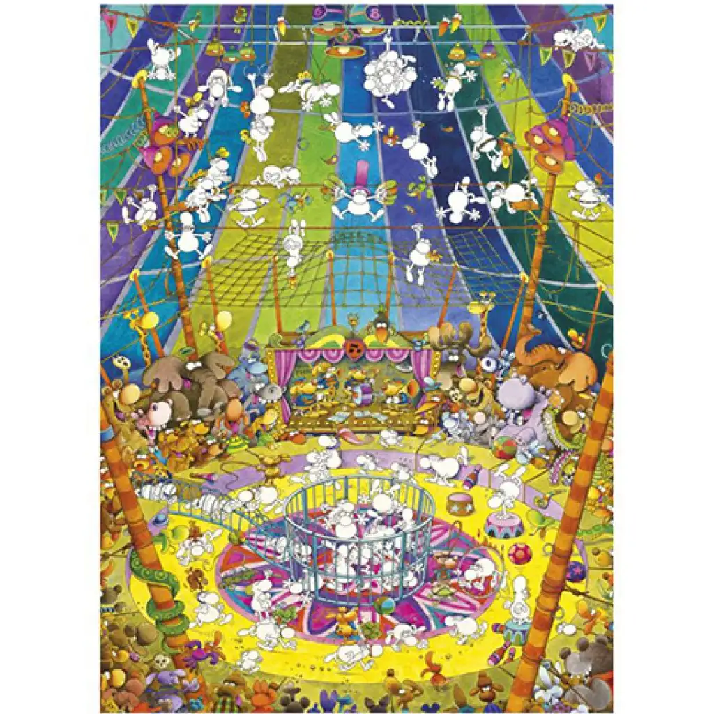 imagen de Mordillo A show puzzle 1000 piezas - Clementoni 2