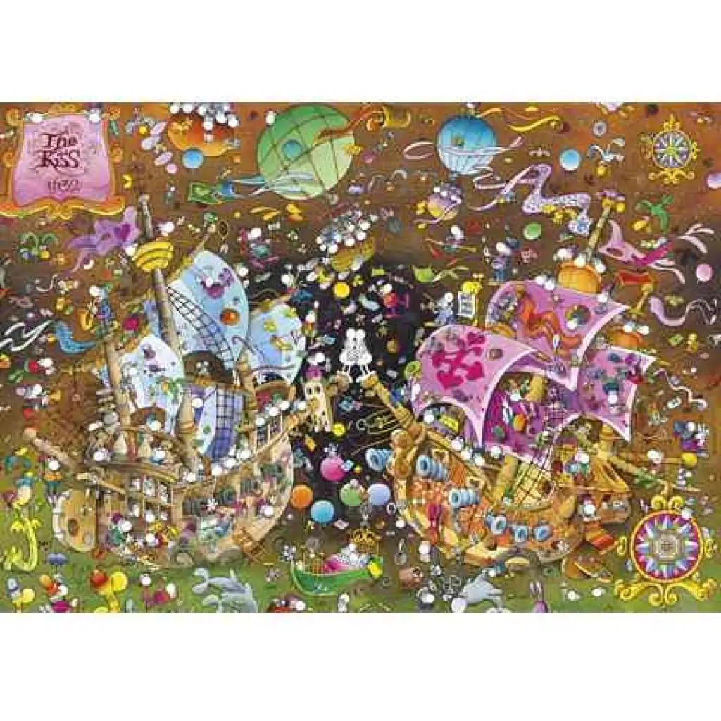 imagen de Mordillo El beso puzzle de 6000 piezas - Clementoni 2