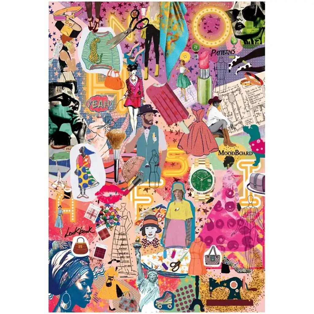 imagen de More is More: Moda y diseño rompecabezas de 1000 piezas - Clementoni 2