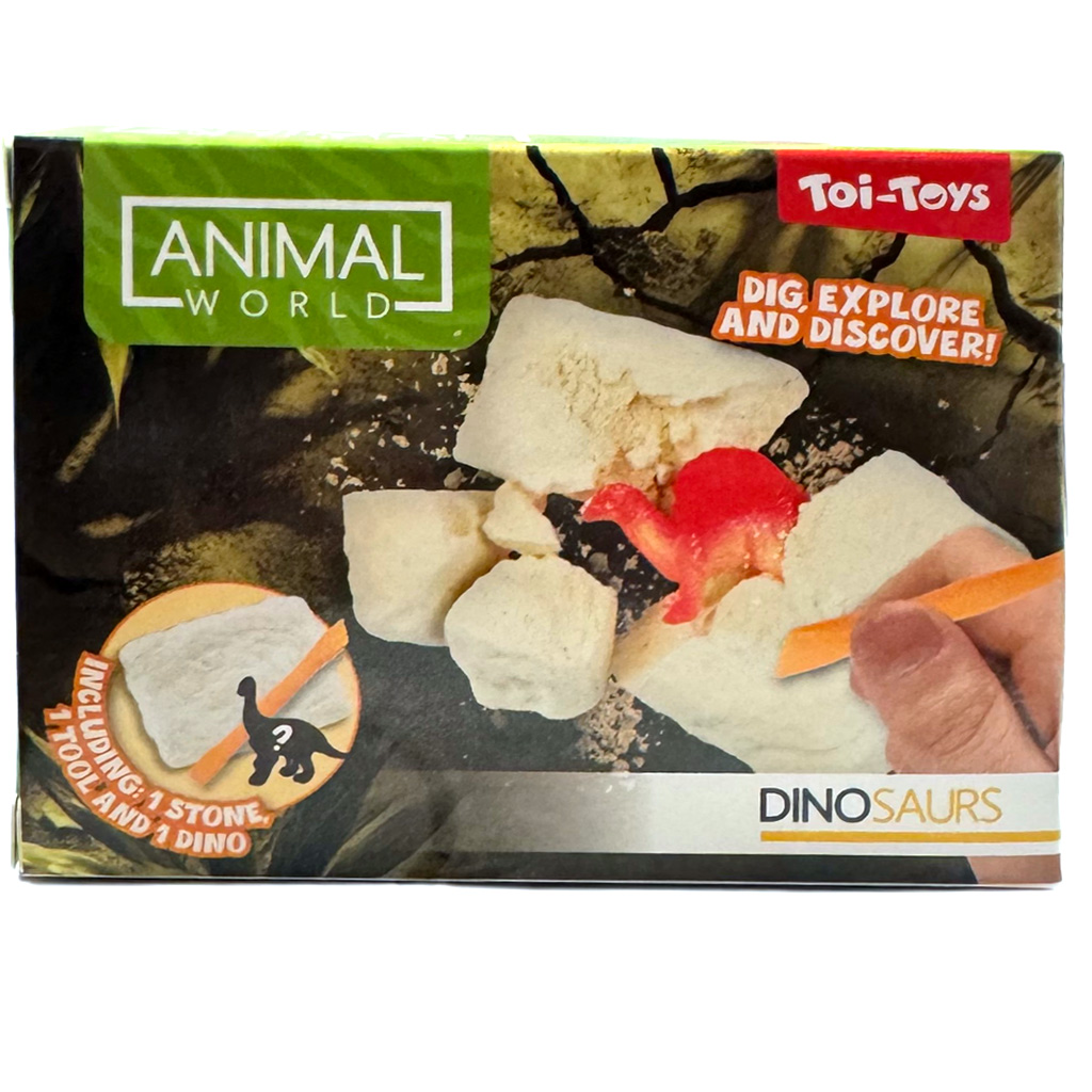imagen de Mundo Animal Mini Set de Arqueología de Dinosaurios 1