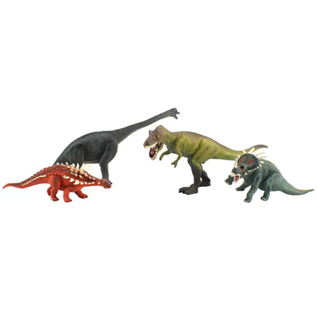imagen de Mundo de Animales: Dinosaurios set de juego de 4 piezas 2