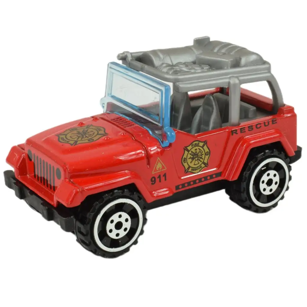 imagen de Mundo de Camiones: Coche de bomberos en varias versiones 7cm 4