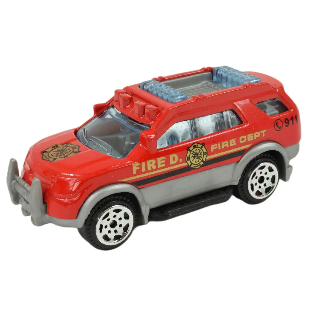 imagen de Mundo de Camiones: Coche de bomberos en varias versiones 7cm 5