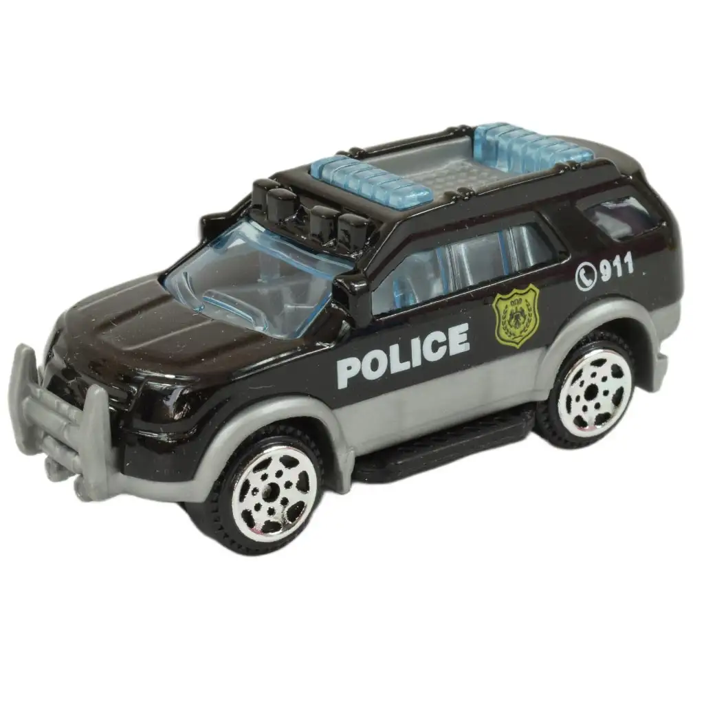 imagen de Mundo de Camiones: Coche de Policía en varias versiones 7cm 4