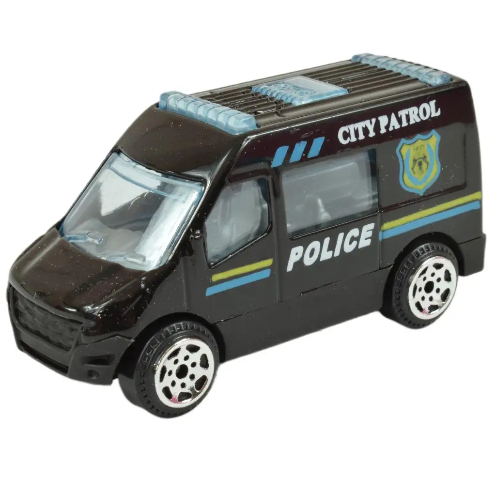 imagen de Mundo de Camiones: Coche de Policía en varias versiones 7cm 5