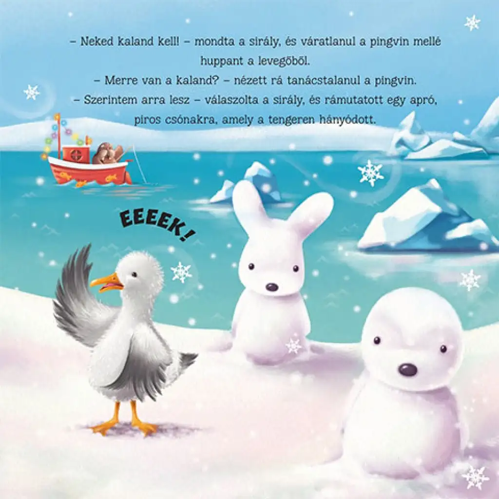 imagen de Mundo de cuentos brillante - La gran aventura del pequeño pingüino libro de cuentos 3