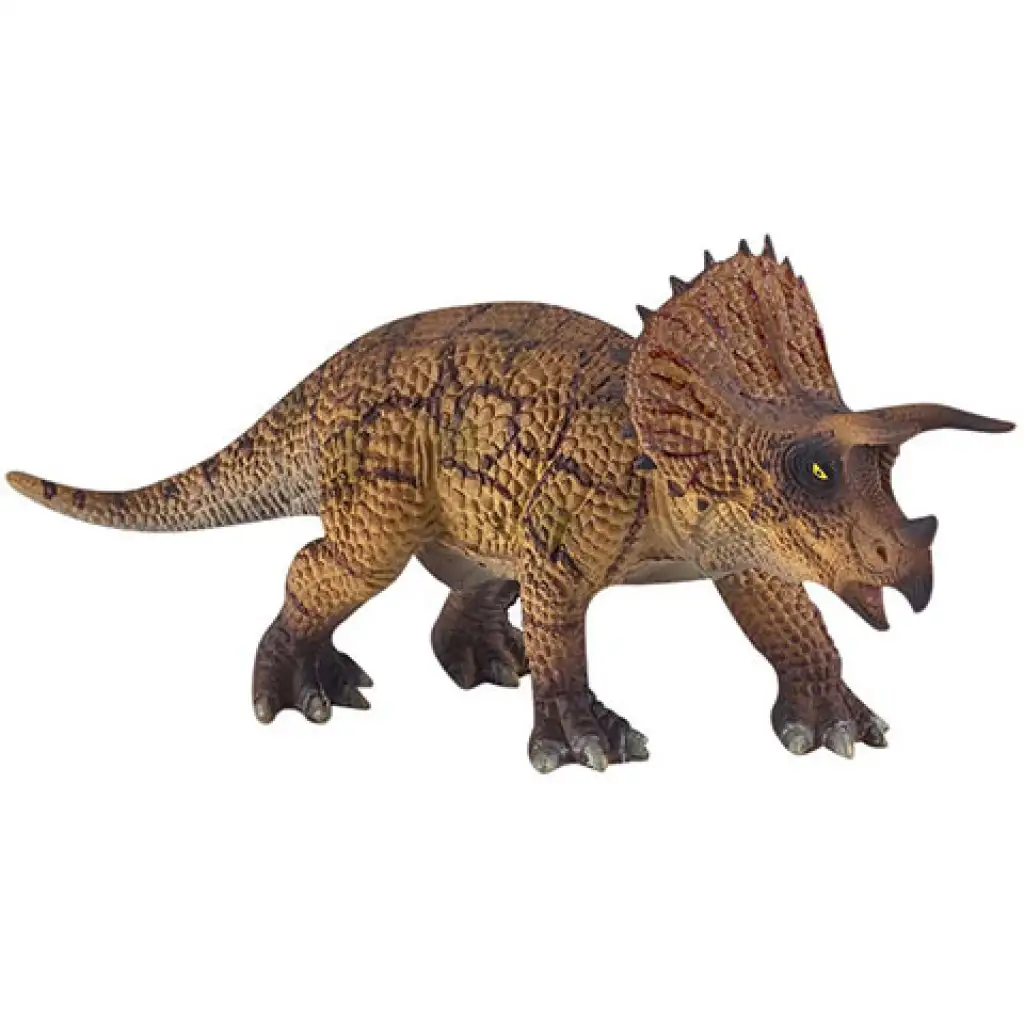 imagen de Mundo de Dinosaurios Antiguo: figura de dinosaurio Triceratops 2