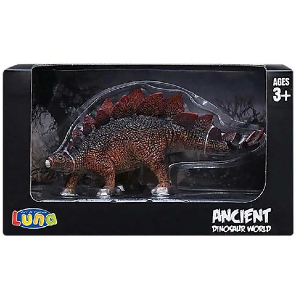 imagen de Mundo de Dinosaurios Antiguos: figura de dinosaurio Stegosaurus 1