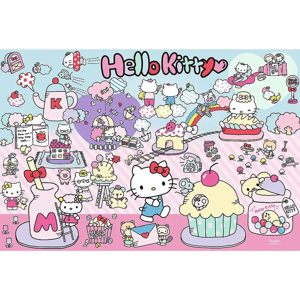 imagen de Mundo Hello Kitty puzzle de 300 piezas - Trefl 2