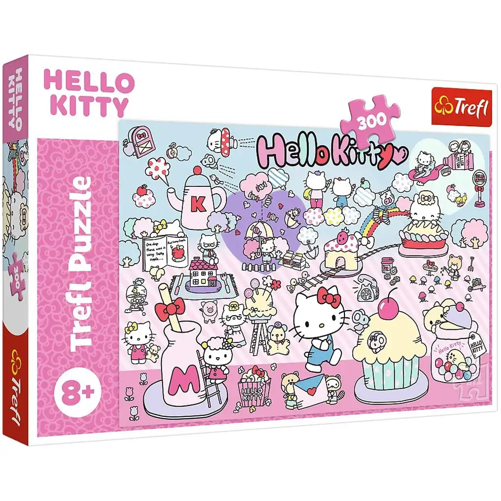 imagen de Mundo Hello Kitty puzzle de 300 piezas - Trefl 1