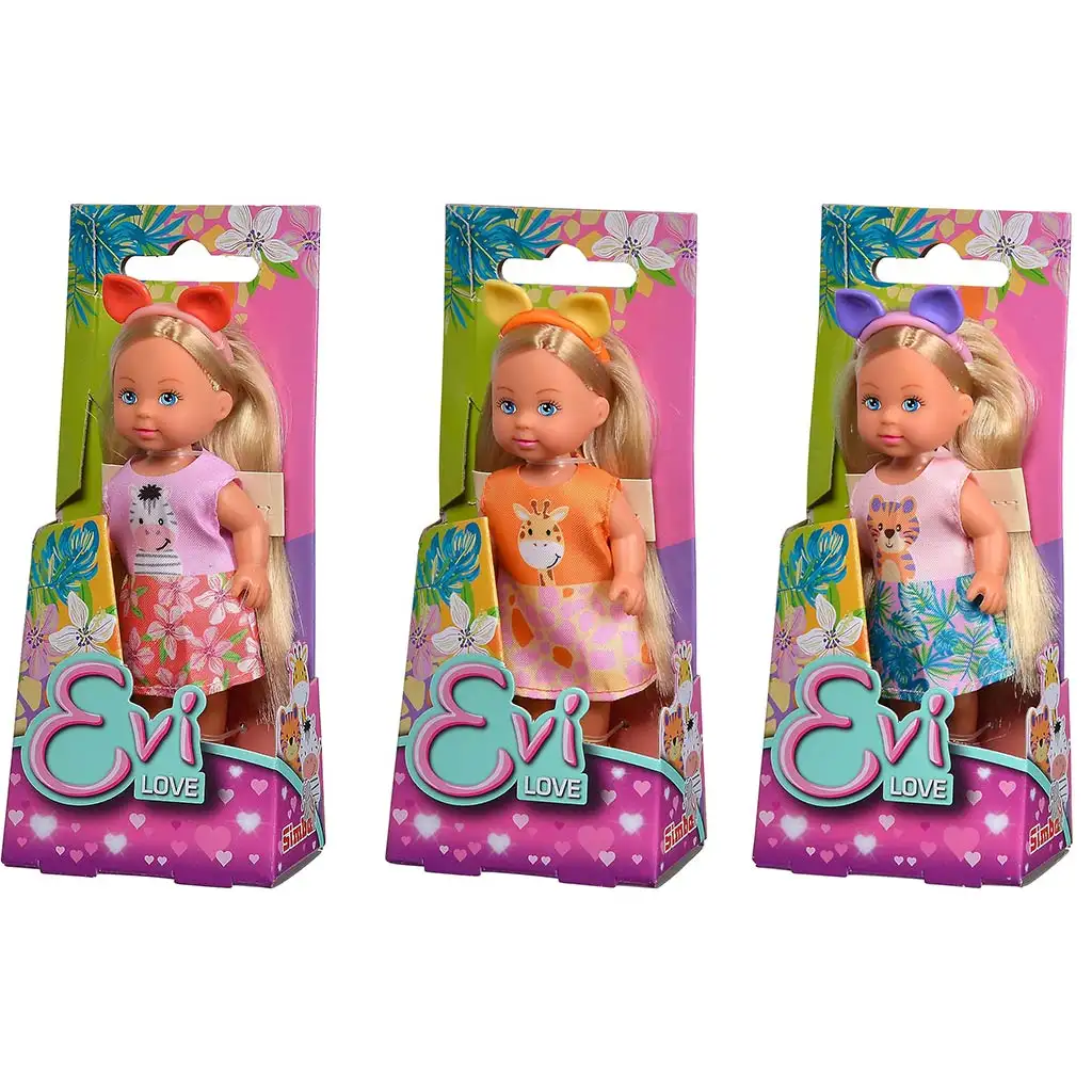imagen de Muñeca Évi Love Cutie con ropa de animales en varias versiones de 12 cm - Simba Toys 1