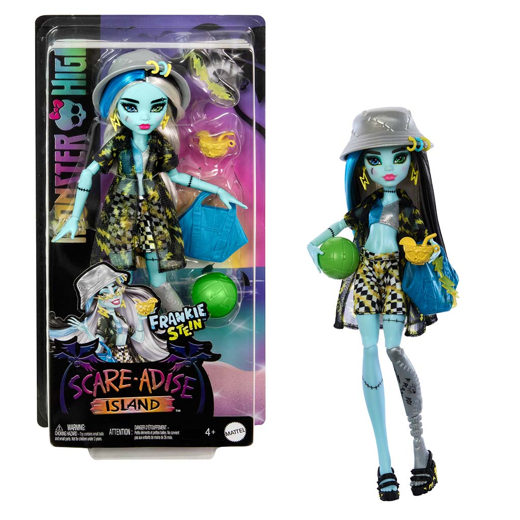 imagen de Muñeca Frankie Scare-Adise de Monster High - Mattel 1