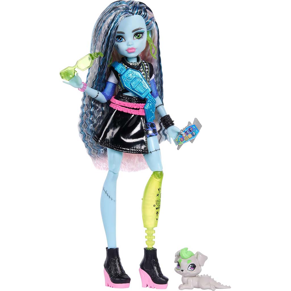 imagen de Muñeca Frankie Stein de Monster High con accesorios - Mattel 2