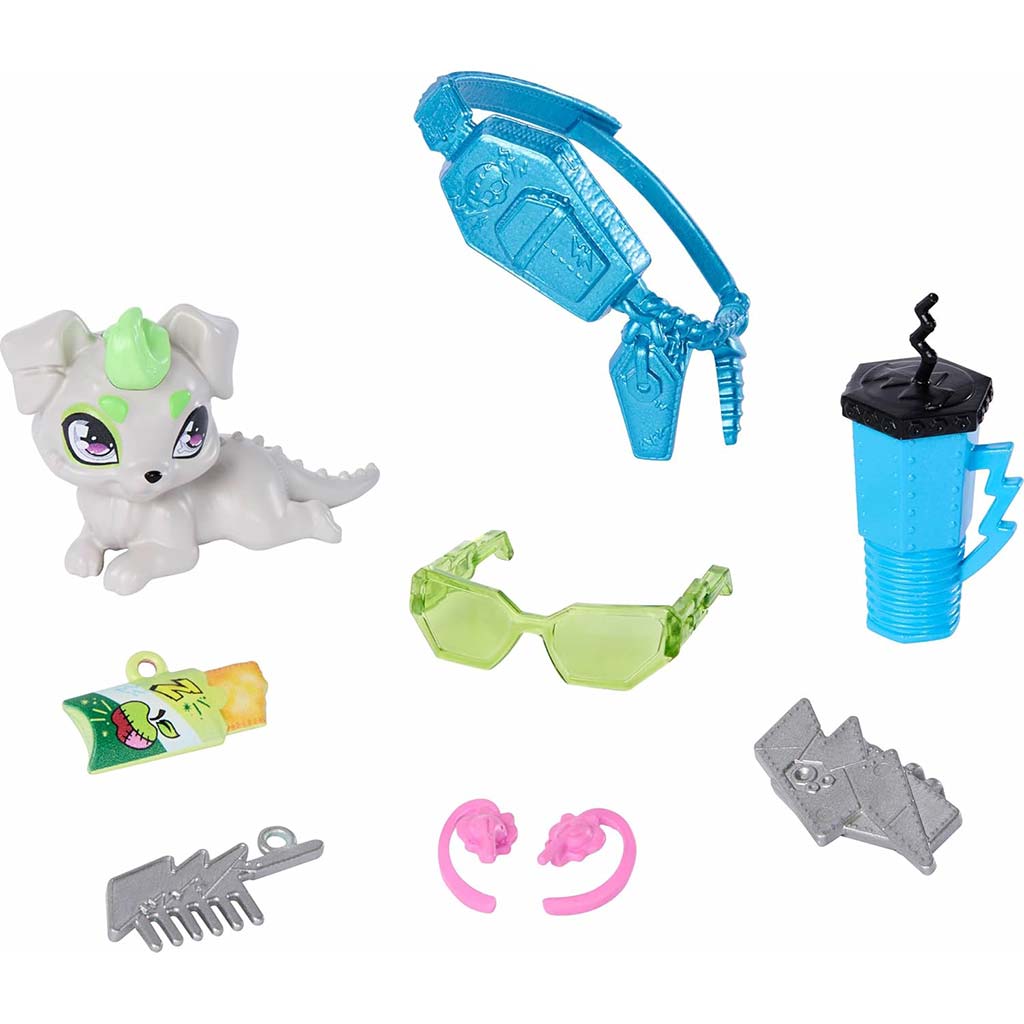 imagen de Muñeca Frankie Stein de Monster High con accesorios - Mattel 4