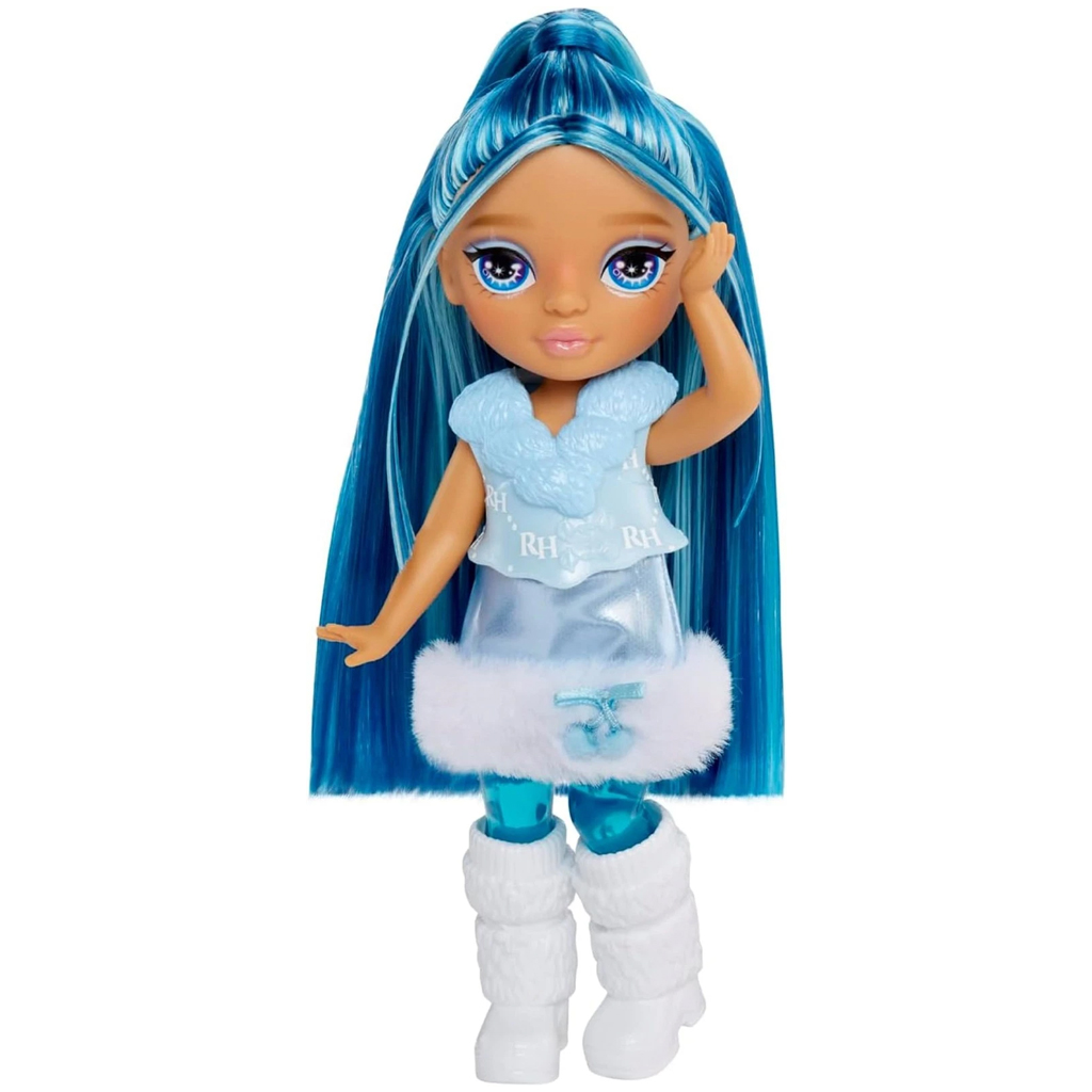imagen de Muñeca hada de arcoíris Sapphire de Rainbow High Littles 1