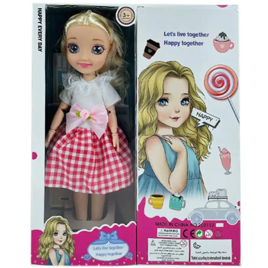 imagen de Muñeca Jenny con luz y sonido 30cm 1