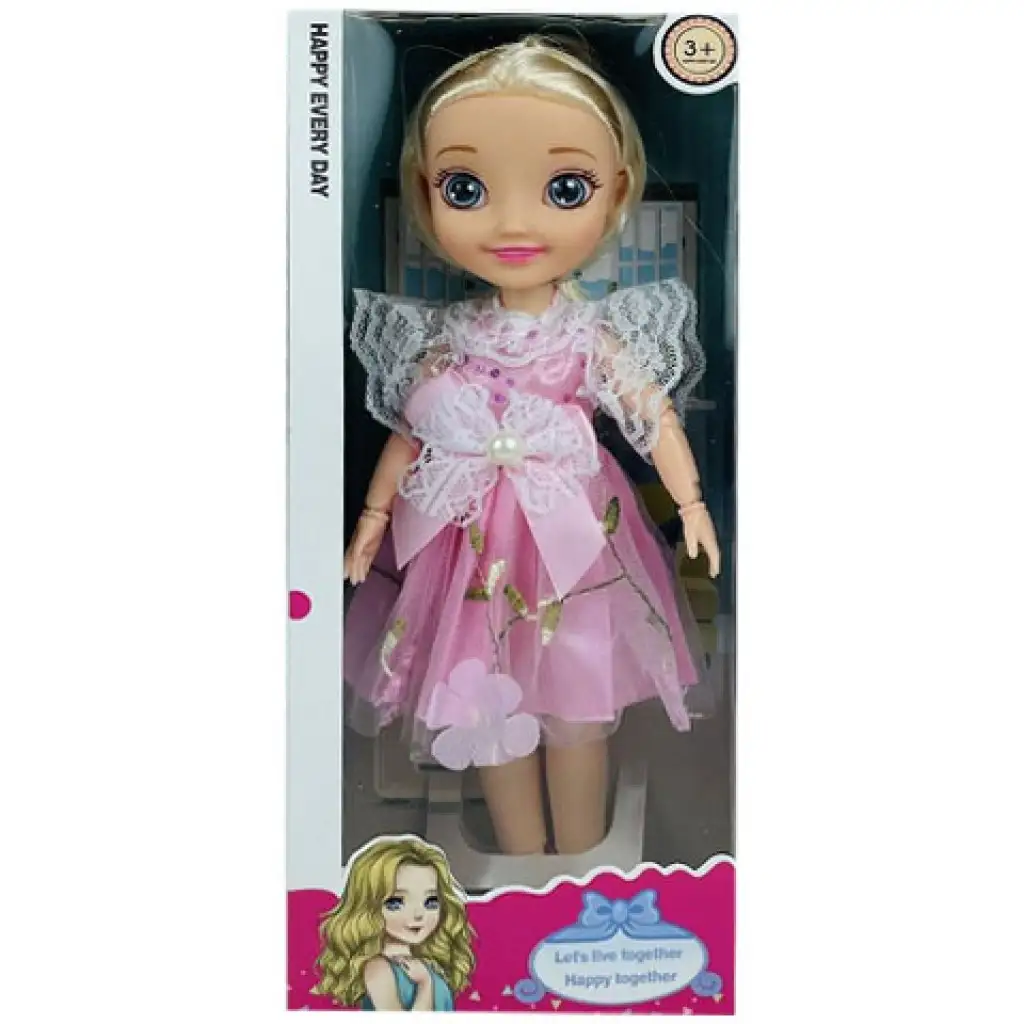 imagen de Muñeca Jenny de dama de honor con luz y sonido 30cm 1