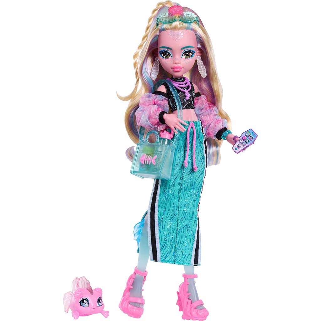 imagen de Muñeca Lagoona Blue de Monster High con accesorios - Mattel 3