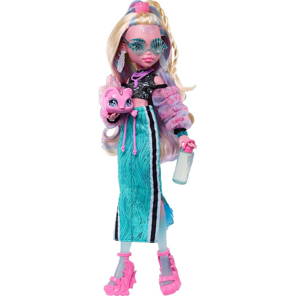 imagen de Muñeca Lagoona Blue de Monster High con accesorios - Mattel 4