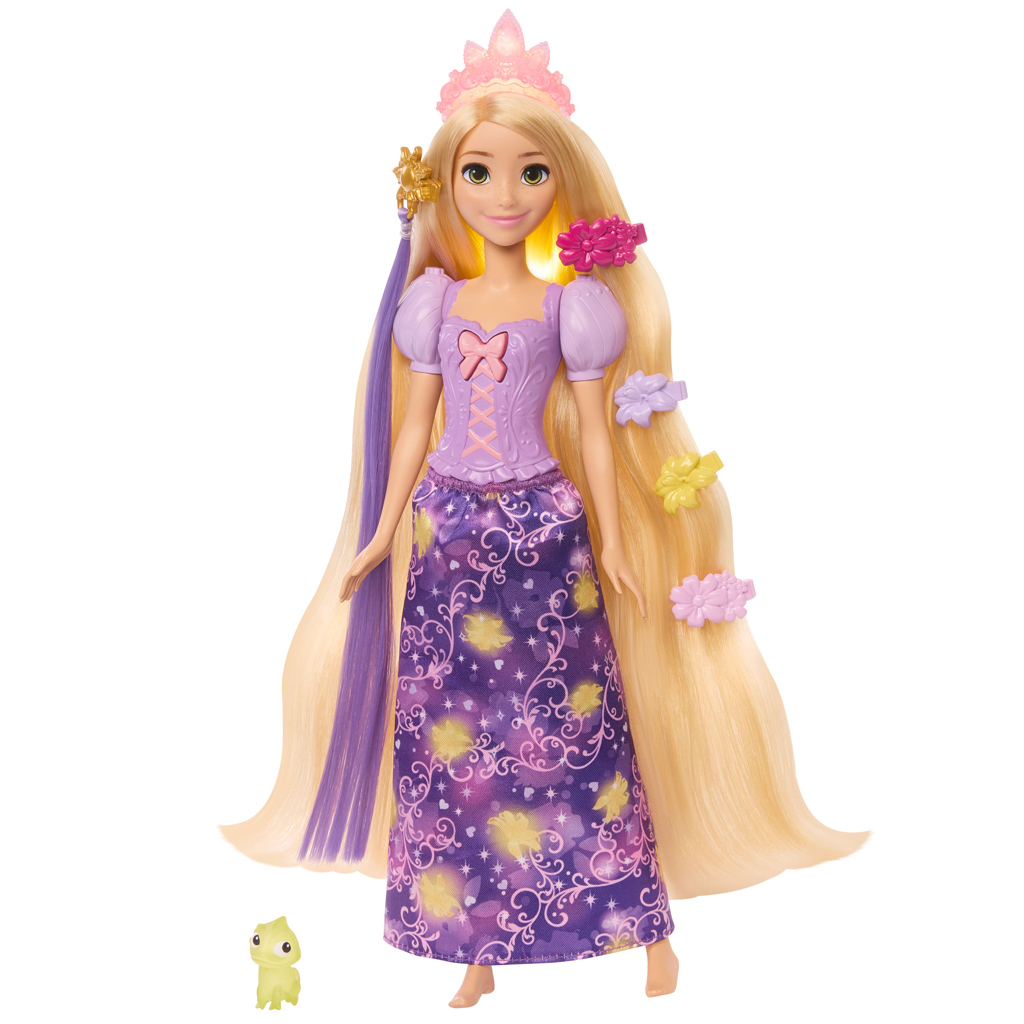 imagen de Muñeca mágica Rapunzel de Disney Princesas con accesorios - Mattel 2