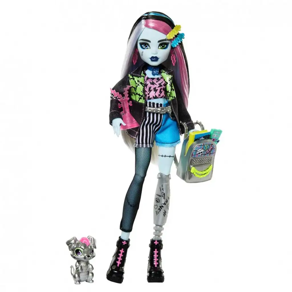 imagen de Muñeca Monster High - La monstruosamente nueva Frankie Stein - Mattel 2