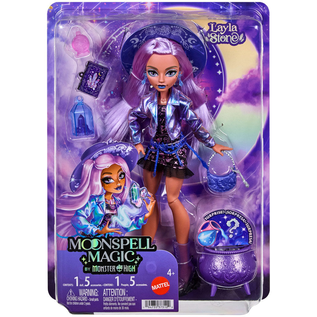 imagen de Muñeca Moonspell Magic - Layla - Mattel 1