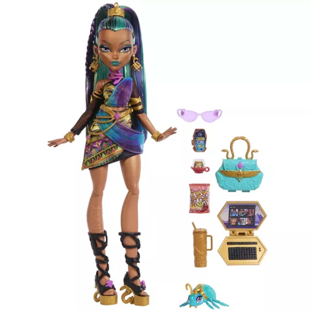 imagen de Muñeca Nefera De Nile de Monster High con accesorios - Mattel 2
